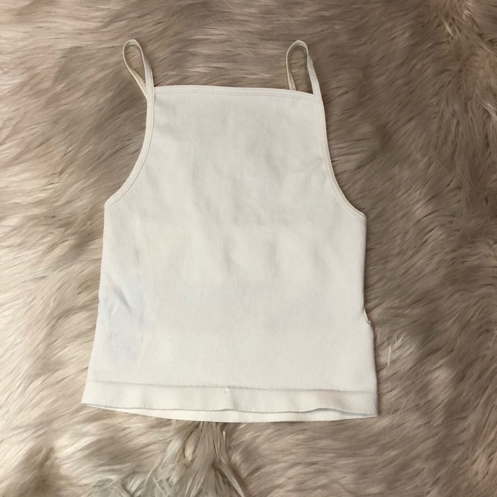 FREE PEOPLE Tighten Up Cut Out Tank Top XS/S - Picture 6 of 10
